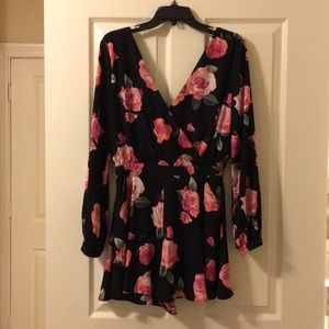 GB floral romper